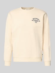 sweatshirt met labelprint van Scotch & Soda - 7