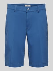 Regular Fit Chino-Shorts mit Gesäßtaschen Modell 'BOZEN' von Brax Blau - 27