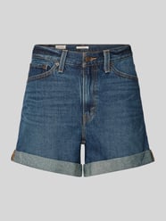 Szorty jeansowe o kroju mom fit z wpuszczanymi kieszeniami od Levi's® 300 - 15
