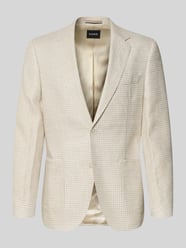 Regular Fit Sakko aus Leinen-Mix mit Seide-Anteil Modell 'H-JANSON-FL-261' von BOSS Beige - 14