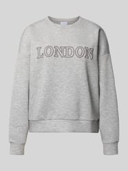 Sweatshirt mit Rundhalsausschnitt Modell 'REFLECT' von Vila - 6