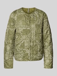 Steppjacke mit Rundhalsausschnitt von camel active - 40