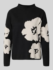 Strickpullover mit geripptem Stehkragen von Betty Barclay - 43