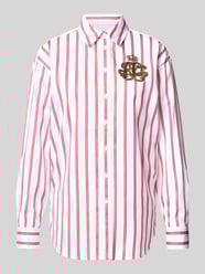 Regular Fit Hemdbluse mit Label-Applikation Modell 'KOTTA' von Lauren Ralph Lauren - 34