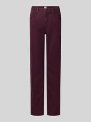 Regular Fit Gerade Hose aus Lyocell-Mix mit Modal-Baumwoll-Anteil Modell 'MARY' von Brax Bordeaux - 22