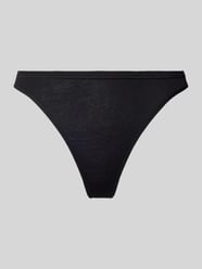 Slip mit elastischem Bund von Schiesser Schwarz - 7