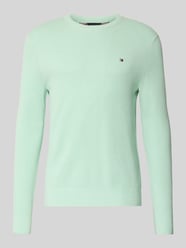 Regular Fit sweter dzianinowy z czystej bawełny od Tommy Hilfiger - 17