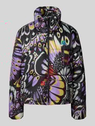 Steppjacke mit Logo-Print und Reißverschluss von adidas Sportswear - 4