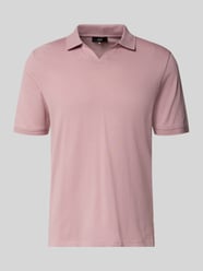 Slim Fit Poloshirt mit V-Ausschnitt Modell 'BOLL' von CINQUE - 16