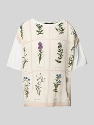 T-Shirt mit überschnittenen Schultern Modell 'PAMPAS' von Weekend Max Mara - 4