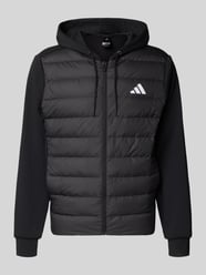 Gewatteerd jack met capuchon en logo van adidas Sportswear - 38