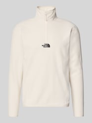 Sweter z polaru z wyhaftowanym logo od The North Face - 12