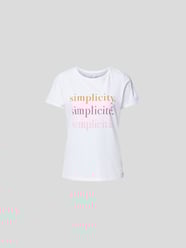 T-Shirt mit Statement-Print von Juvia Weiß - 41