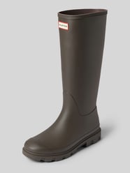 Kozaki z detal z logo od Hunter - 15