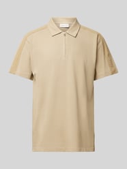 Poloshirt met labeldetail van Calvin Klein Jeans Beige - 7