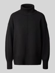 Rollkragenpullover mit Teilungsnaht-Detail von PIECES - 5