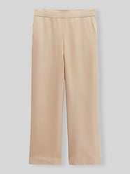 Wide Leg Culotte mit Leinen-Anteil von Marc O'Polo Beige - 6