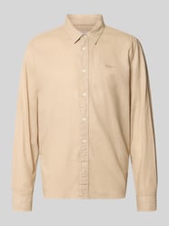Koszula casualowa o kroju regular fit z mieszanki lnu i bawełny model 'PAYTON' od Pepe Jeans - 9