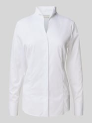 Bluse mit Kelchkragen Modell 'Ruby' von ETERNA - 3