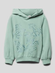 Hoodie mit Glitzer-Print von s.Oliver RED LABEL Grün - 19