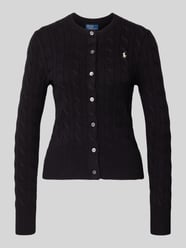 Kurtka z dzianiny o kroju slim fit model ‘Cardi’ od Polo Ralph Lauren - 42