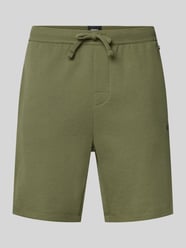regular fit sweatshort van katoenmix model 'WAFFLE SHORTS' van BOSS - 4