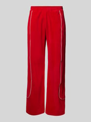 Regular Fit Trackpants mit Logo-Stitching von REVIEW Rot - 17