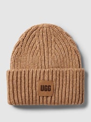 Beanie mit Label-Patch von UGG Braun - 21