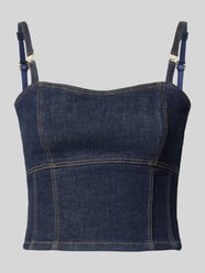 Jeanstop mit Spaghettiträgern Modell 'ZELDA' von GUESS - 36