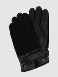 Lederhandschuhe aus Ziegenleder von Nitzsche Accessoires Schwarz - 23