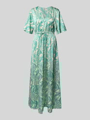 Maxikleid mit V-Ausschnitt Modell 'Farinela' von B.Young - 27