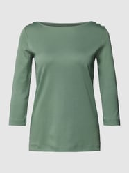 T-shirt met boothals van Christian Berg Woman Groen - 37