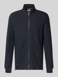 Sweatjacke mit Stehkragen und Reißverschluss von camel active - 14