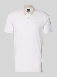 Relaxed Fit Poloshirt aus reiner Baumwolle Modell 'PEOXFORDNEW' von BOSS Orange Beige - 47