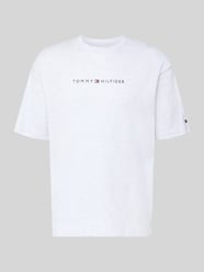 T-shirt o kroju regular fit z czystej bawełny od Tommy Hilfiger - 24