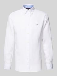 Regular Fit Freizeithemd aus Baumwoll-Leinen-Mix von Tommy Hilfiger - 21