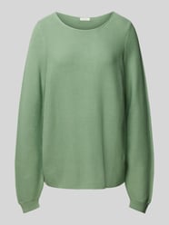 Gebreide pullover met ronde hals van Christian Berg Woman Groen - 43