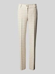 Slim Fit Stoffhose mit Bügelfalten Modell 'STYLE.MARON' von Brax Beige - 48