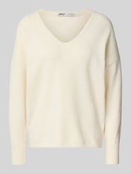 Relaxed Fit Pullover mit V-Ausschnitt von ONLY - 10