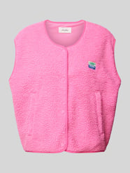 Weste aus Teddyfell Modell 'HOKTOWN' von American Vintage Pink - 13