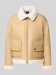 Jacke in Leder-Optik mit Zweiwege-Reißverschluss von Armani Exchange - 25