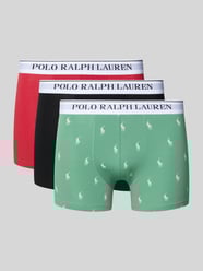 Boxershort met elastische band met logo in een set van 3 stuks van Polo Ralph Lauren Underwear - 43