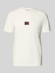 T-shirt o kroju regular fit z czystej bawełny model 'DANOTIE' od HUGO - 26