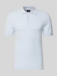 Regular Fit Poloshirt mit Strukturmuster von MCNEAL - 3