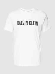 T-Shirt mit Label-Print von Calvin Klein Underwear Weiß - 36