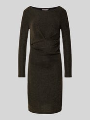 Knielanges Kleid mit Glitter-Effekt von Christian Berg Woman Selection Gelb - 26