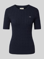 T-Shirt in Strick-Optik von Gant - 16
