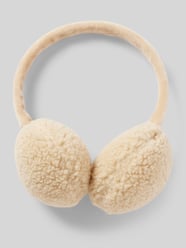 Ohrwärmer mit Teddy-Besatz Modell 'NETTY' von Pieces Beige - 47