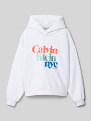 Bluza z kapturem typu oversized od Calvin Klein Jeans - 11