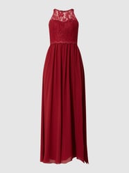 Abendkleid mit Ziersteinbesatz von Mascara Bordeaux - 19